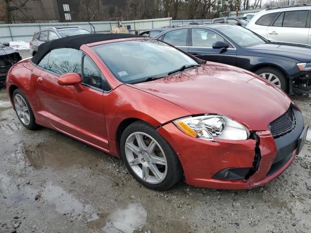 4A37L3ET9BE003265 - 2011 MITSUBISHI ECLIPSE SPYDER GT RED photo 4