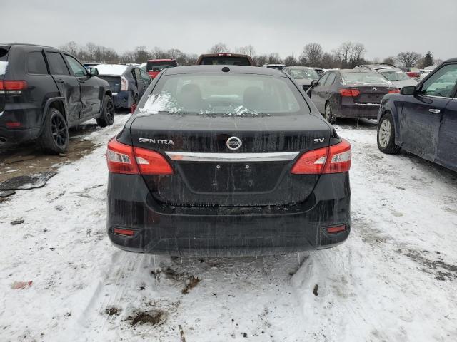 3N1AB7AP5JL622992 - 2018 NISSAN SENTRA S BLACK photo 6