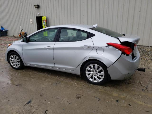 5NPDH4AE1CH070867 - 2012 HYUNDAI ELANTRA GLS SILVER photo 2