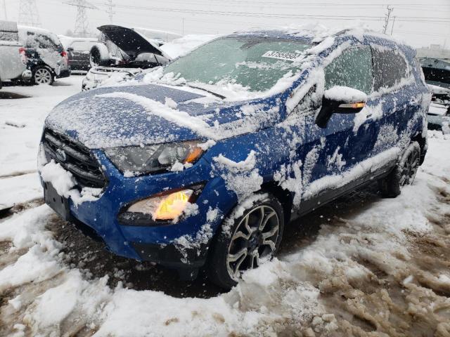 MAJ6S3JL7KC279548 - 2019 FORD ECOSPORT SES BLUE photo 1