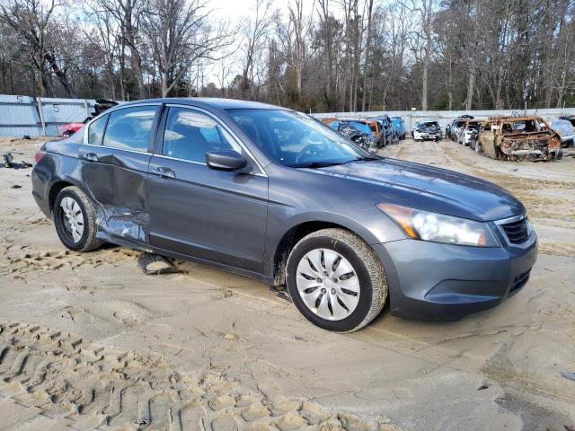 1HGCP26329A113771 - 2009 HONDA ACCORD LX GRAY photo 4