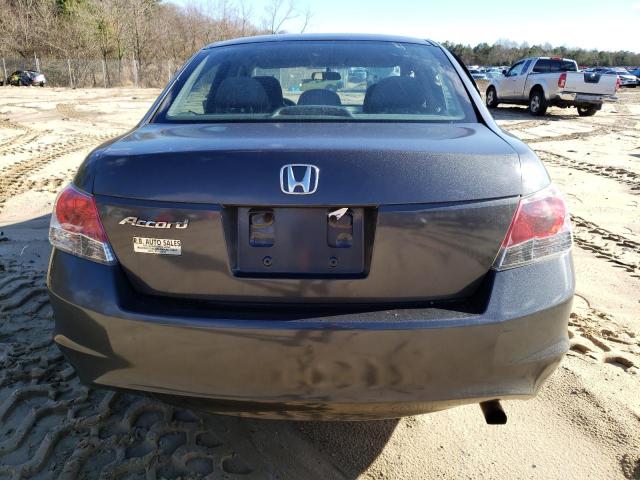 1HGCP26329A113771 - 2009 HONDA ACCORD LX GRAY photo 6