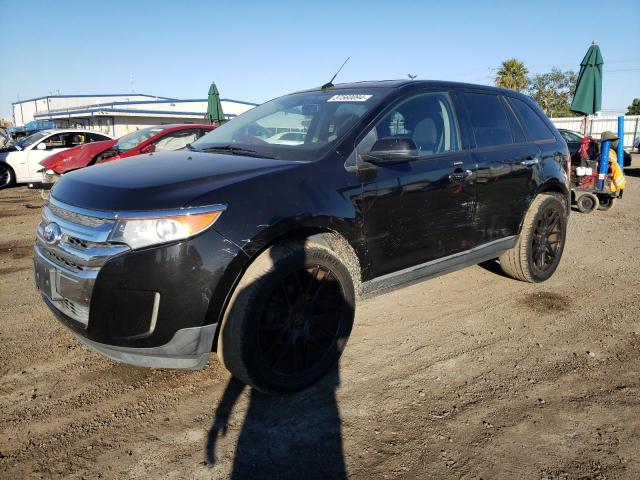 2FMDK4JC4DBA75084 - 2013 FORD EDGE SEL BLACK photo 1