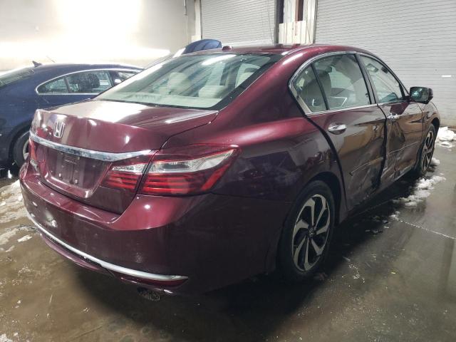 1HGCR2F76GA228870 - 2016 HONDA ACCORD EX MAROON photo 3