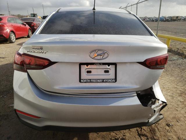 3KPC24A68NE167996 - 2022 HYUNDAI ACCENT SE SILVER photo 6