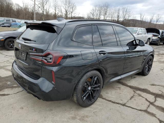 5YM13EC03P9R48443 - 2023 BMW X3 M BLACK photo 3