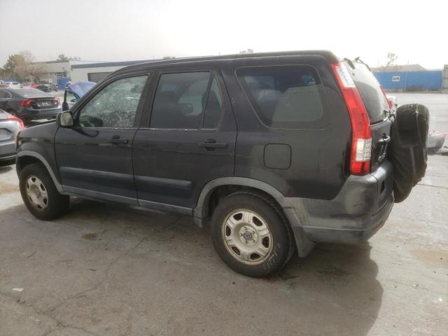 JHLRD68535C009069 - 2005 HONDA CR-V LX BLACK photo 2