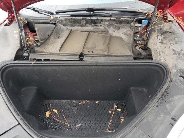 5YJSA1E29HF217260 - 2017 TESLA MODEL S წითელი ფოტო 11