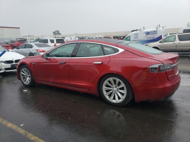 5YJSA1E29HF217260 - 2017 TESLA MODEL S წითელი ფოტო 2