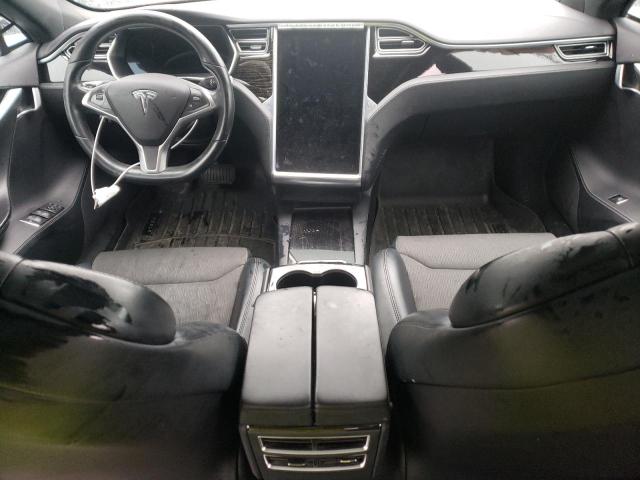 5YJSA1E29HF217260 - 2017 TESLA MODEL S წითელი ფოტო 8