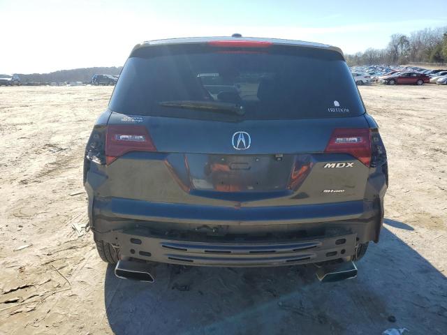 2HNYD2H33DH513580 - 2013 ACURA MDX TECHNOLOGY GRAY photo 6
