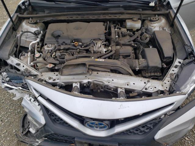 4T1G31AK0LU537603 - 2020 TOYOTA CAMRY SE SILVER photo 11