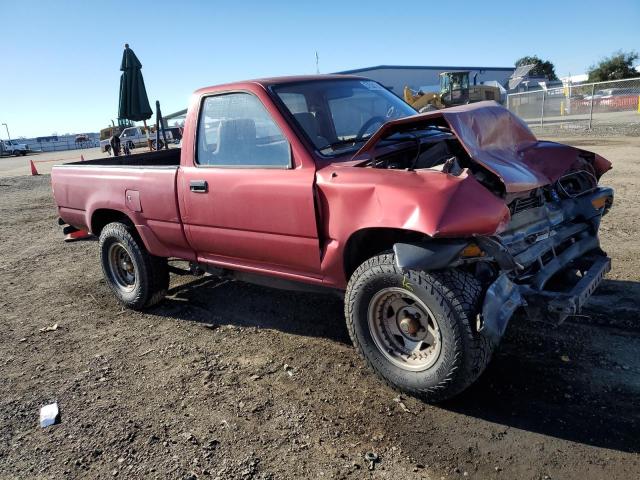 4TARN81A5PZ066835 - 1993 TOYOTA PICKUP 1/2 TON SHORT WHEELBASE STB RED photo 4