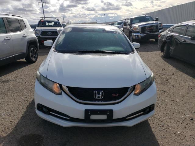 2HGFB6E51FH709196 - 2015 HONDA CIVIC SI WHITE photo 5