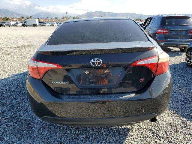 5YFBURHE3GP485736 - 2016 TOYOTA COROLLA L BLACK photo 6