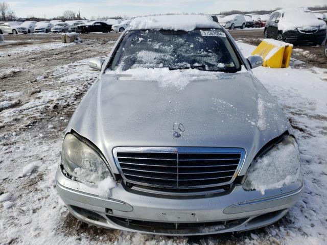 WDBNG84J76A482762 - 2006 MERCEDES-BENZ S 500 4MATIC SILVER photo 5