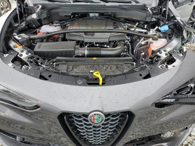 ZASPAKBN3R7D70869 - 2024 ALFA ROMEO STELVIO TI GRAY photo 12