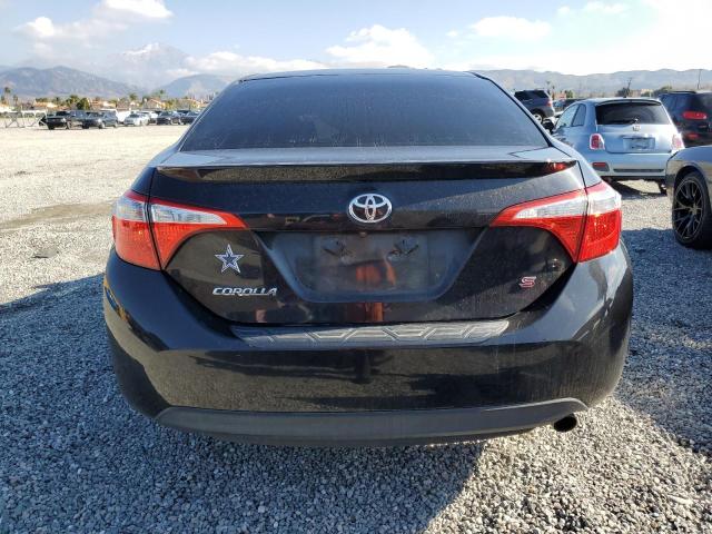 5YFBURHE8FP191201 - 2015 TOYOTA COROLLA L BLACK photo 6