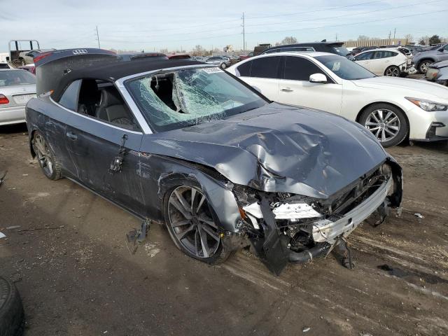 WAUW4GF56PN000346 - 2023 AUDI S5 PREMIUM PLUS ნაცრისფერი ფოტო 4