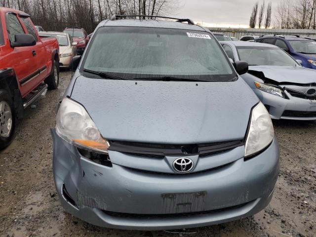 5TDKK4CC2AS311296 - 2010 TOYOTA SIENNA CE BLUE photo 5