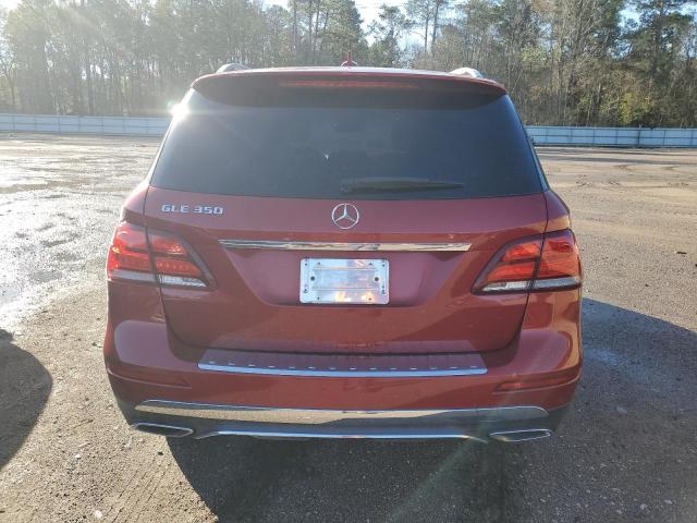 4JGDA5JB8HA959904 - 2017 MERCEDES-BENZ GLE 350 RED photo 6