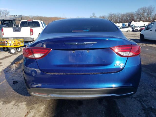 1C3CCCAB8FN580703 - 2015 CHRYSLER 200 LIMITED BLUE photo 6