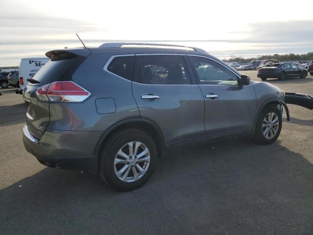 5N1AT2MV9EC860820 - 2014 NISSAN ROGUE S GRAY photo 3