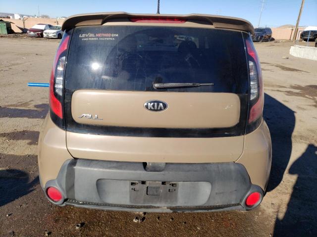 KNDJN2A21F7112131 - 2015 KIA SOUL BROWN photo 6