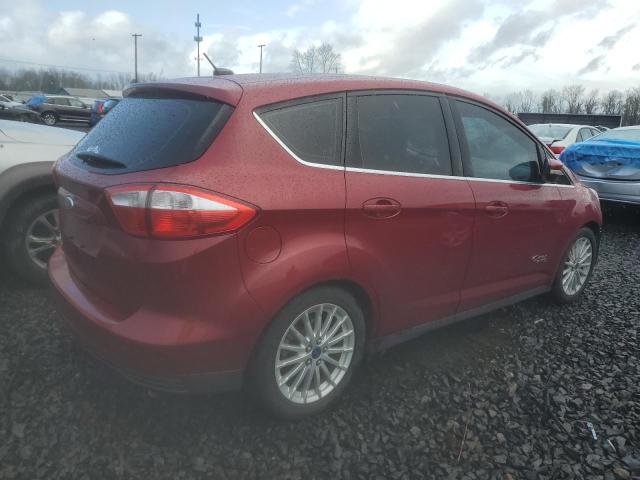 1FADP5CUXFL114044 - 2015 FORD C-MAX PREMIUM SEL RED photo 3