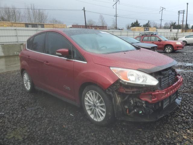 1FADP5CUXFL114044 - 2015 FORD C-MAX PREMIUM SEL RED photo 4
