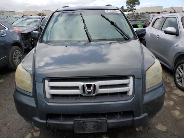 2HKYF18466H518706 - 2006 HONDA PILOT EX GRAY photo 5