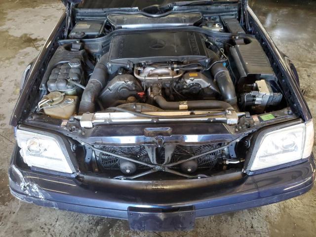 WDBFA67F1WF167119 - 1998 MERCEDES-BENZ SL 500 BLUE photo 11