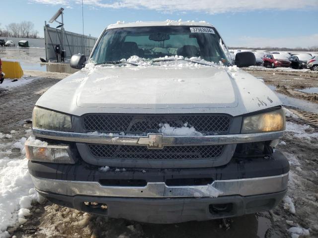 2GCEC19VX41333687 - 2004 CHEVROLET SILVERADO C1500 WHITE photo 5