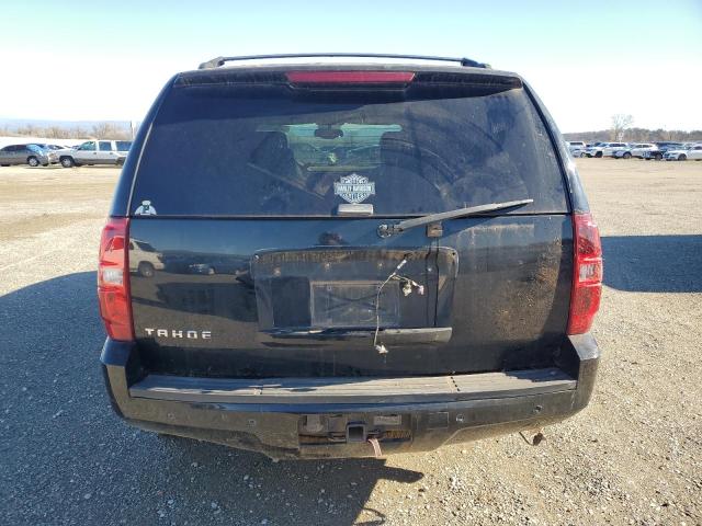 1GNFK13077J112716 - 2007 CHEVROLET TAHOE K1500 BLACK photo 6