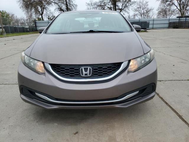 19XFB2F51EE205568 - 2014 HONDA CIVIC LX BROWN photo 5