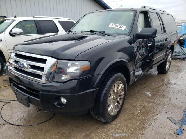 1FMJK2A58CEF64132 - 2012 FORD EXPEDITION EL LIMITED BLACK photo 1