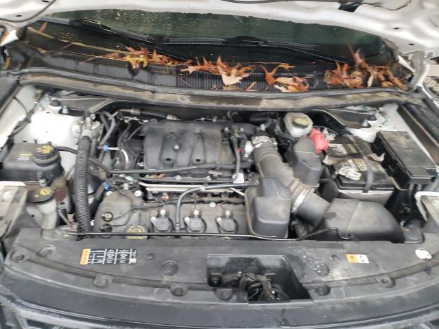 1FM5K8AR6HGD92248 - 2017 FORD EXPLORER POLICE INTERCEPTOR Weiß Foto 11