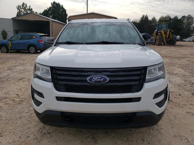 1FM5K8AR6HGD92248 - 2017 FORD EXPLORER POLICE INTERCEPTOR WHITE photo 5