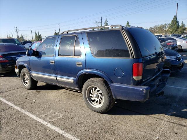 1GNCS13W1Y2391776 - 2000 CHEVROLET BLAZER BLUE photo 2