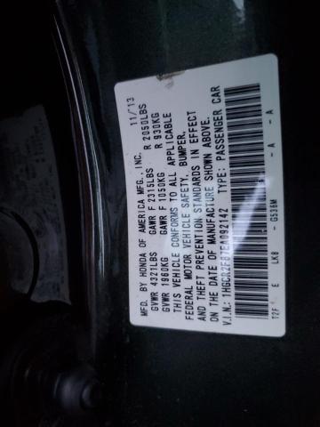 1HGCR2F87EA092142 - 2014 HONDA ACCORD EXL GRAY photo 12