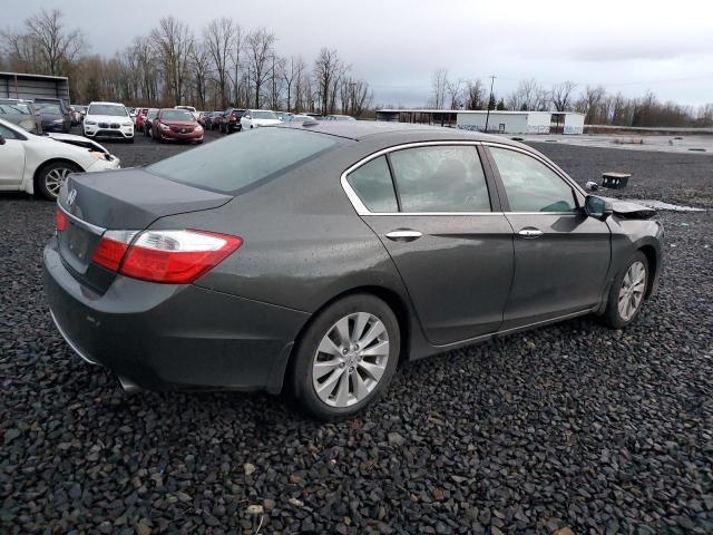 1HGCR2F87EA092142 - 2014 HONDA ACCORD EXL GRAY photo 3