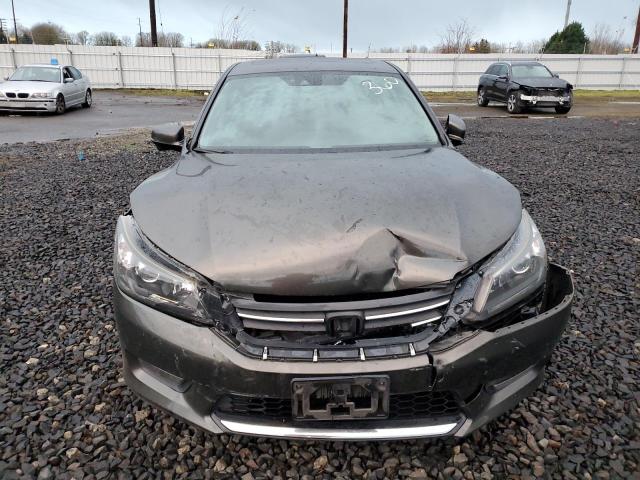 1HGCR2F87EA092142 - 2014 HONDA ACCORD EXL GRAY photo 5