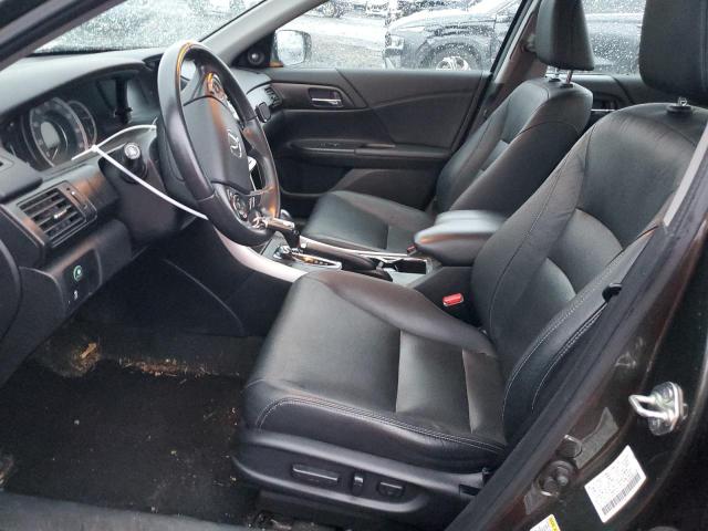 1HGCR2F87EA092142 - 2014 HONDA ACCORD EXL GRAY photo 7