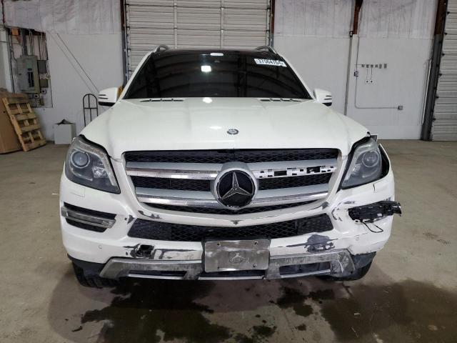 4JGDF6EE6FA449737 - 2015 MERCEDES-BENZ GL 450 4MATIC WHITE photo 5