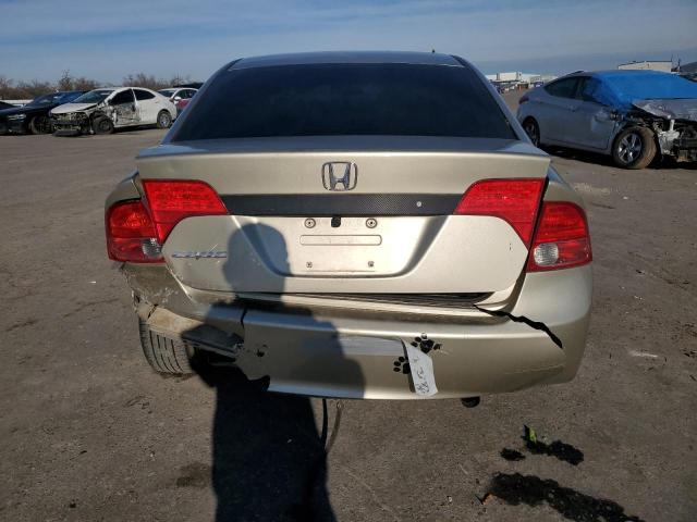 1HGFA16817L124119 - 2007 HONDA CIVIC EX GOLD photo 6