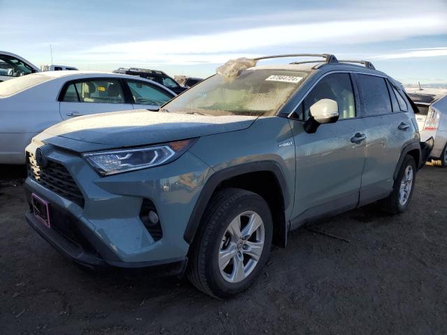 JTMRWRFV9LD073278 - 2020 TOYOTA RAV4 XLE GRAY photo 1