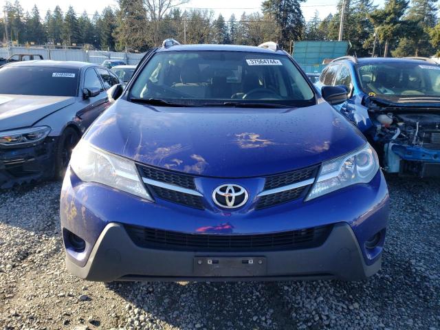 2T3BFREV8FW282991 - 2015 TOYOTA RAV4 LE BLUE photo 5