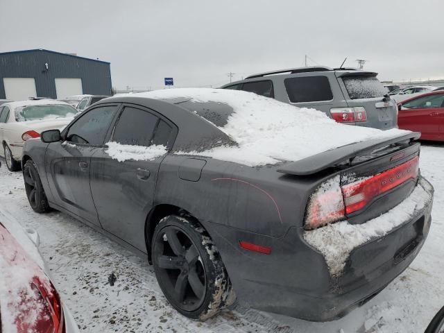 2C3CDXBG7EH371023 - 2014 DODGE CHARGER SE BLACK photo 2