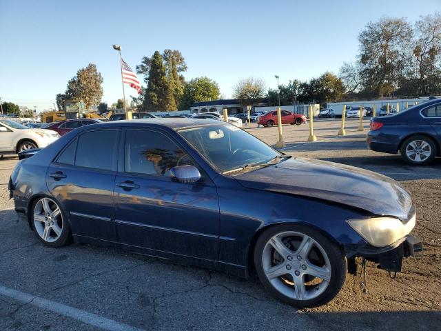 JTHBD192040087409 - 2004 LEXUS IS 300 BLUE photo 4