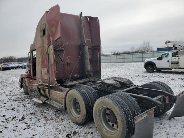 1FUYDSEB6WL802548 - 1998 FREIGHTLINER CONVENTION FLD120 BURGUNDY photo 3